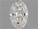 Diamante Natural 0.41 quilates, Ovalado , Color F, claridad SI2 y certificado GIA