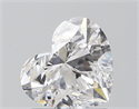 Natural Diamond 1.41 Carats, Heart with  Cut, D Color, IF Clarity and Certified by GIA