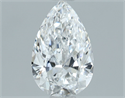Natural Diamond 0.70 Carats, Pear with  Cut, D Color, VS1 Clarity and Certified by GIA