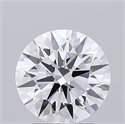 Lab Grown Diamond 2.05 Carats, Round with Ideal Cut, D Color, VVS1 Clarity and Certified by IGI