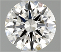 Natural Diamond 0.41 Carats, Round with Excellent Cut, G Color, VS1 Clarity and Certified by IGI