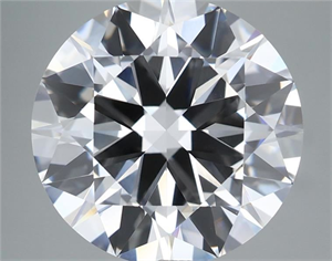 Picture of Lab Grown Diamond 7.00 Carats, Round with Excellent Cut, E Color, VVS2 Clarity and Certified by IGI