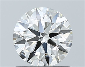 Foto Diamante Natural 0.75 quilates, Redondo , Color G, claridad IF y certificado IGI de