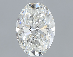 Picture of Natural Diamond 0.50 Carats, Oval with  Cut, G Color, VVS2 Clarity and Certified by GIA