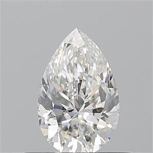 Picture of Natural Diamond 0.50 Carats, Pear with  Cut, G Color, VS2 Clarity and Certified by GIA