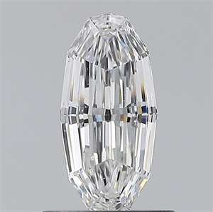 Picture of Natural Diamond 0.70 Carats, Oval with  Cut, D Color, SI1 Clarity and Certified by GIA