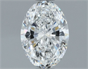 Natural Diamond 1.20 Carats, Oval with  Cut, E Color, VVS1 Clarity and Certified by GIA