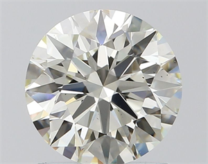 Picture of Natural Diamond 1.23 Carats, Round with Excellent Cut, J Color, SI1 Clarity and Certified by IGI