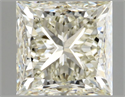 Natural Diamond 1.01 Carats, Princess with  Cut, L Color, VS2 Clarity and Certified by GIA