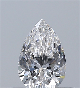 Foto Diamante Natural 0.32 quilates, De pera , Color F, claridad VVS1 y certificado GIA de