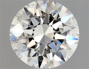 Picture of Natural Diamond 0.90 Carats, Round with Excellent Cut, I Color, SI1 Clarity and Certified by GIA