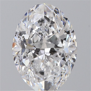 Foto Diamante Natural 1.00 quilates, Ovalado , Color D, claridad SI2 y certificado GIA de