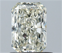 Natural Diamond 0.72 Carats, Radiant with  Cut, I Color, VVS1 Clarity and Certified by IGI
