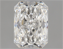 Natural Diamond 1.03 Carats, Radiant with  Cut, G Color, SI2 Clarity and Certified by GIA