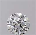 Lab Grown Diamond 1.02 Carats, Round with Ideal Cut, D Color, VVS2 Clarity and Certified by IGI