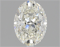 Natural Diamond 1.30 Carats, Oval with  Cut, H Color, VVS2 Clarity and Certified by IGI