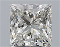 Natural Diamond 3.20 Carats, Princess with  Cut, I Color, VS1 Clarity and Certified by GIA