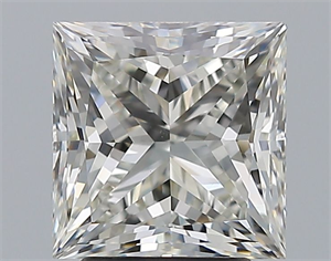 Picture of Natural Diamond 3.20 Carats, Princess with  Cut, I Color, VS1 Clarity and Certified by GIA