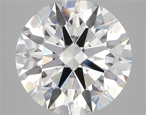 Picture of Lab Grown Diamond 5.09 Carats, Round with Ideal Cut, D Color, VVS2 Clarity and Certified by IGI