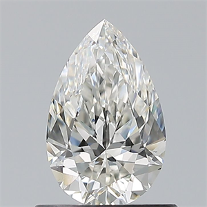 Picture of Natural Diamond 0.70 Carats, Pear with  Cut, H Color, VS1 Clarity and Certified by GIA