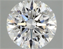 Natural Diamond 0.73 Carats, Round with Excellent Cut, D Color, SI1 Clarity and Certified by GIA