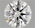 Lab Grown Diamond 3.55 Carats, Round with Ideal Cut, F Color, VVS2 Clarity and Certified by IGI