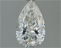 Natural Diamond 1.01 Carats, Pear with  Cut, H Color, VS1 Clarity and Certified by IGI