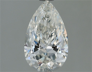 Picture of Natural Diamond 1.01 Carats, Pear with  Cut, H Color, VS1 Clarity and Certified by IGI