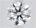 Del inventario de diamantes de laboratorio, 1.53 quilates, Redondo , Color F, claridad VS2 y certificado IGI