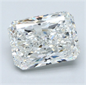 Diamante Natural 2.58 quilates, Radiante , Color G, claridad SI1 y certificado GIA