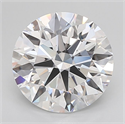 Del inventario de diamantes de laboratorio, 6.06 quilates, Redondo , Color E, claridad IF y certificado IGI