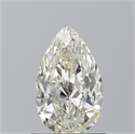 Diamante Natural 0.91 quilates, De pera , Color J, claridad SI2 y certificado GIA