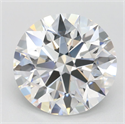 Del inventario de diamantes de laboratorio, 2.57 quilates, Redondo , Color D, claridad VVS1 y certificado IGI