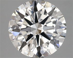 Picture of Lab Grown Diamond 2.91 Carats, Round with Excellent Cut, F Color, VS1 Clarity and Certified by GIA