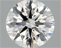 Del inventario de diamantes de laboratorio, 1.59 quilates, Redondo , Color F, claridad VS2 y certificado IGI