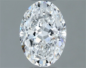 Picture of Natural Diamond 0.70 Carats, Oval with  Cut, D Color, VS2 Clarity and Certified by GIA