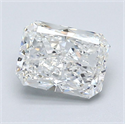 Diamante Natural 1.31 quilates, Radiante , Color G, claridad VS1 y certificado GIA
