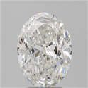 Diamante Natural 3.25 quilates, Ovalado , Color H, claridad SI2 y certificado GIA