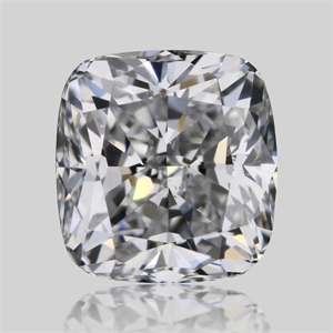 Foto Diamante Natural 0.52 quilates, Del cojín , Color D, claridad VS2 y certificado GIA de