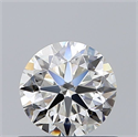 Natural Diamond 0.70 Carats, Round with Very Good Cut, H Color, VVS2 Clarity and Certified by GIA