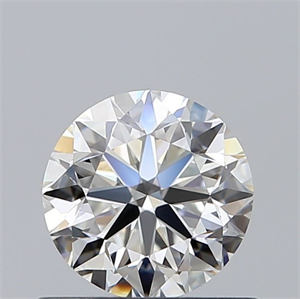 Picture of Natural Diamond 0.70 Carats, Round with Very Good Cut, H Color, VVS2 Clarity and Certified by GIA