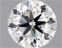 Natural Diamond 0.70 Carats, Round with Very Good Cut, H Color, VVS2 Clarity and Certified by GIA