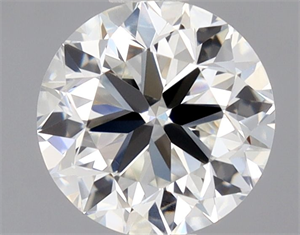 Picture of Natural Diamond 0.70 Carats, Round with Very Good Cut, H Color, VVS2 Clarity and Certified by GIA