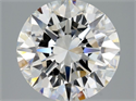 Natural Diamond 3.01 Carats, Round with Excellent Cut, G Color, VVS2 Clarity and Certified by GIA
