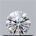 Natural Diamond 0.40 Carats, Round with Excellent Cut, D Color, VS1 Clarity and Certified by GIA