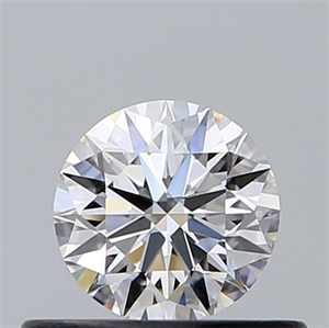 Picture of Natural Diamond 0.40 Carats, Round with Excellent Cut, D Color, VS1 Clarity and Certified by GIA