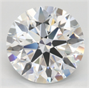 Del inventario de diamantes de laboratorio, 4.18 quilates, Redondo , Color D, claridad FL y certificado GIA