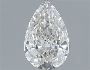 Picture of Natural Diamond 1.01 Carats, Pear with  Cut, H Color, VVS1 Clarity and Certified by IGI