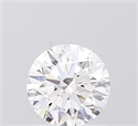 Lab Grown Diamond 1.05 Carats, Round with Ideal Cut, D Color, VVS1 Clarity and Certified by IGI