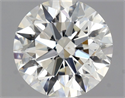 Diamante Natural 0.83 quilates, Redondo , Color H, claridad SI1 y certificado GIA